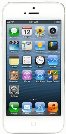 Смартфон Apple iPhone 5 32Gb White & Silver - Железнодорожный