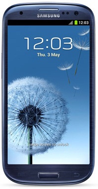 Смартфон Samsung Galaxy S3 GT-I9300 16Gb Pebble blue - Железнодорожный