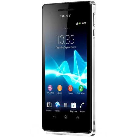 Смартфон Sony Xperia V White - Железнодорожный